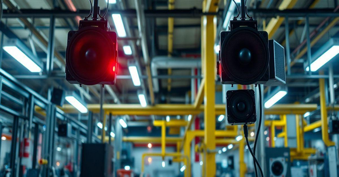 Alarme Audiovisual Industrial: Seguran&ccedil;a Eficiente