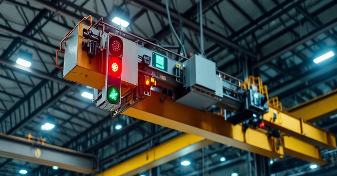 Sinalizador Audiovisual para Ponte Rolante