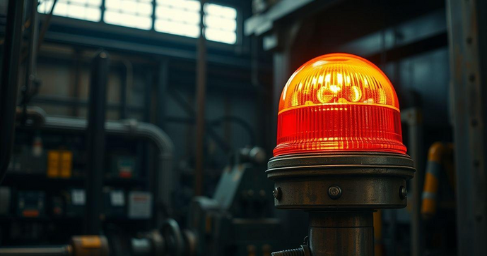 Sinalizador Giroflex Industrial: Seguran&ccedil;a e Visibilidade