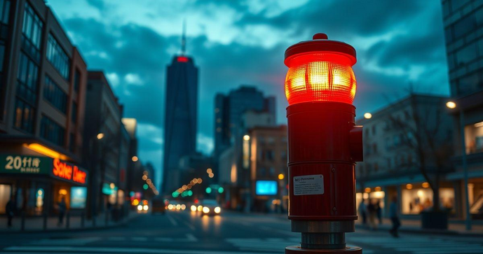 Sinalizador Luminoso e Sonoro: Seguran&ccedil;a Garantida