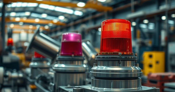 Sinalizador Sonoro Industrial: Seguran&ccedil;a em Alta