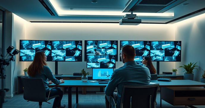 Sistema de Seguran&ccedil;a Comercial Eficiente