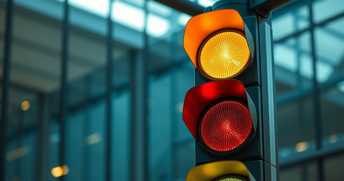 Torre de Sinaliza&ccedil;&atilde;o 3 Cores: Seguran&ccedil;a em Destaque