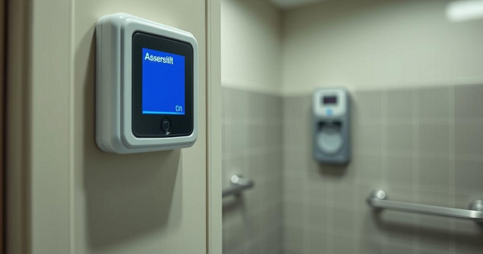 Alarme para banheiro de deficiente como garantir seguran&ccedil;a e acessibilidade