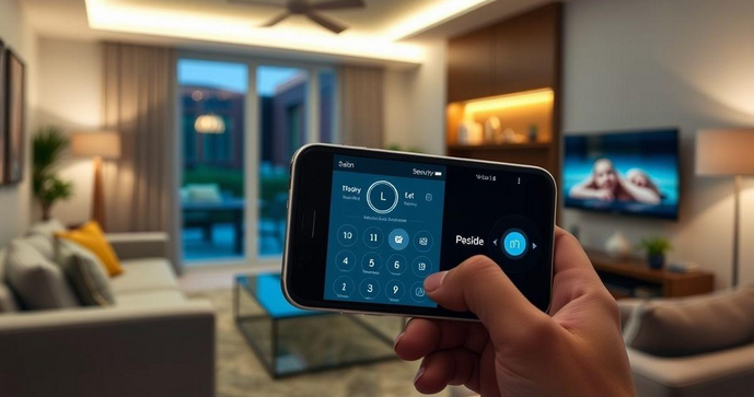 Alarme residencial via celular: seguran&ccedil;a moderna ao seu alcance