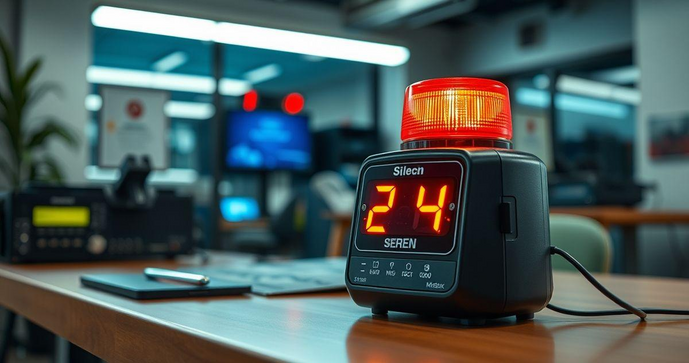 Descubra a Import&acirc;ncia da Sirene Audiovisual 24v para Seguran&ccedil;a